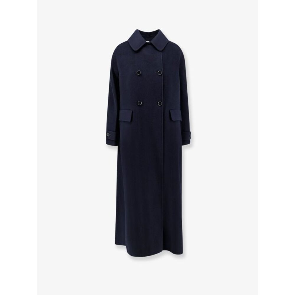 Aspesi Women Double-Breasted Wool Coat